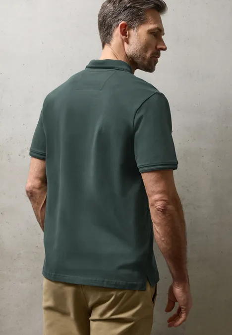 Polo de base sea green