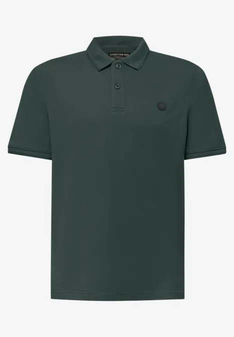 Polo de base sea green