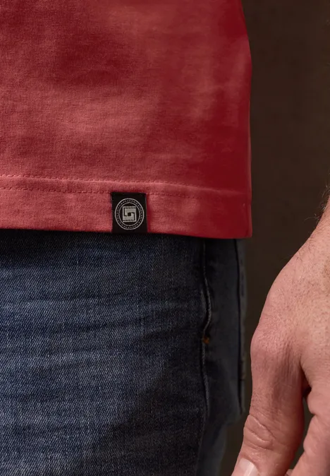 Basic koszulka dull coral