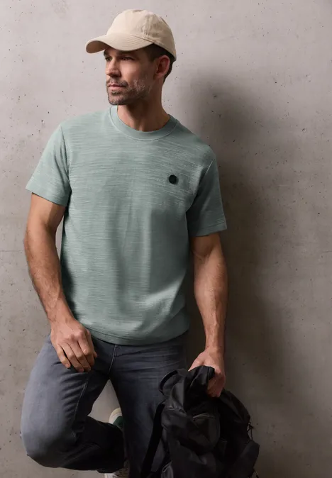 Cozy T-Shirt silver green