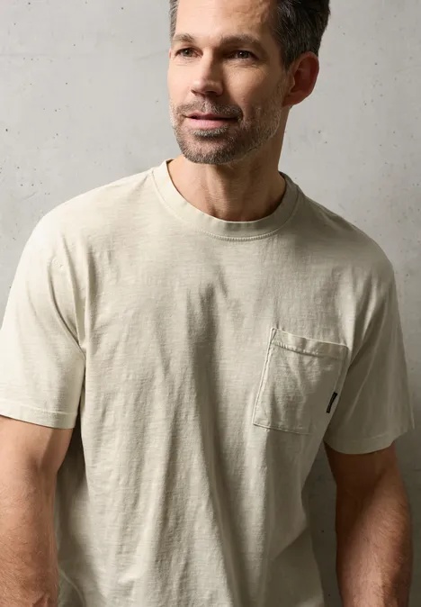 T-shirt délavé white sand