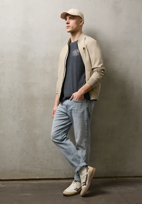 T-shirt avec chestprint dark ink blue