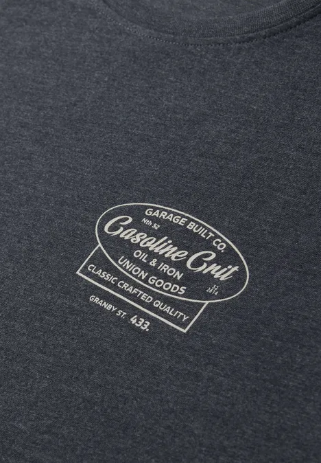 T-shirt avec chestprint dark ink blue