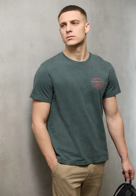 T-shirt avec chestprint sea green