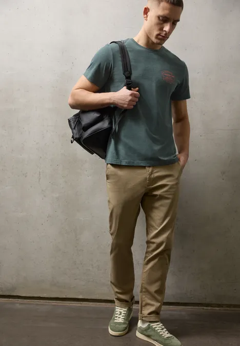 T-shirt avec chestprint sea green