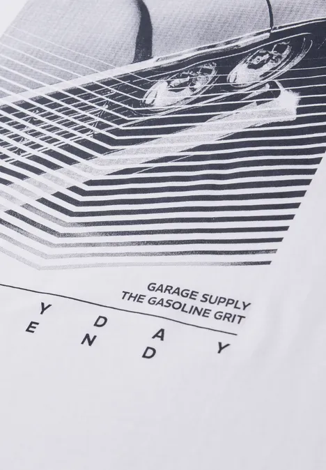 T-shirt avec impression sur le devant bright white