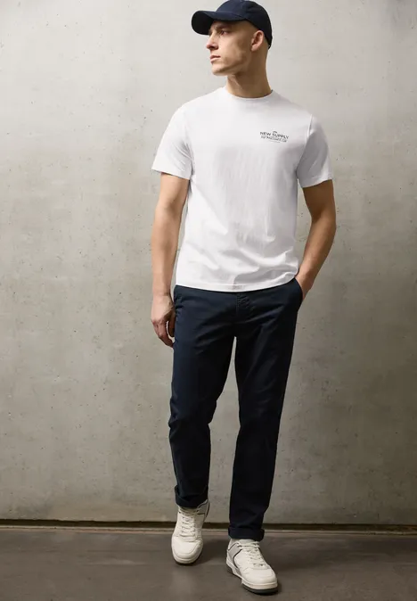 T-shirt avec backprint bright white