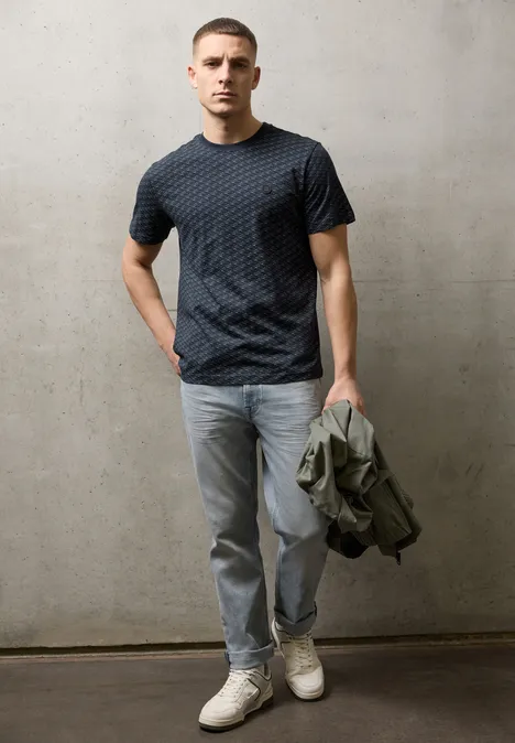 T-shirt avec imprimé dark ink blue