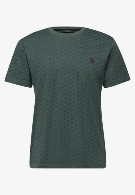 T-shirt avec imprimé sea green