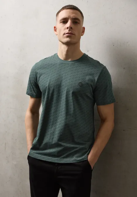 T-shirt avec imprimé sea green
