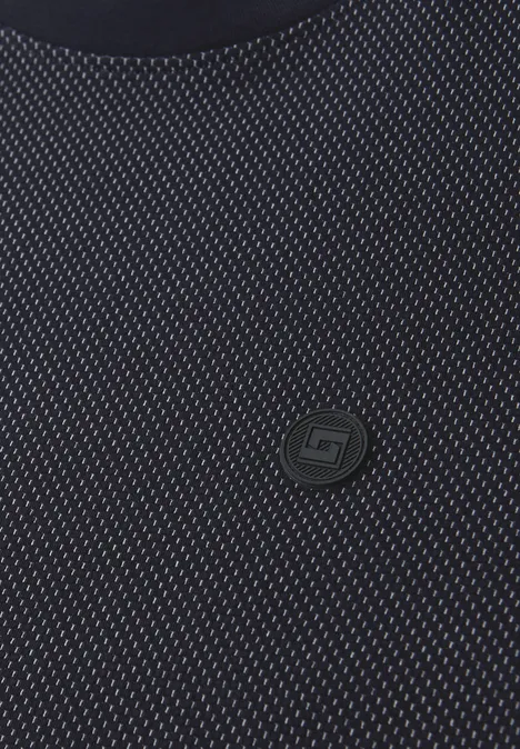 T-shirt structuré dark ink blue