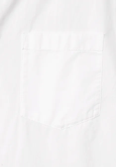 Chemise en popeline White