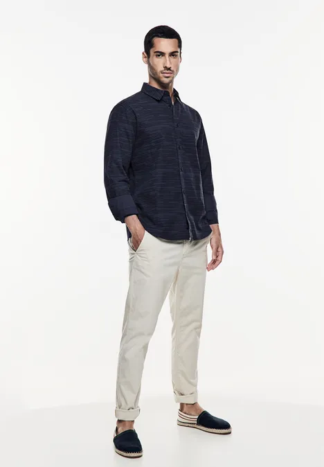 Chemise garment dye eclipse blue
