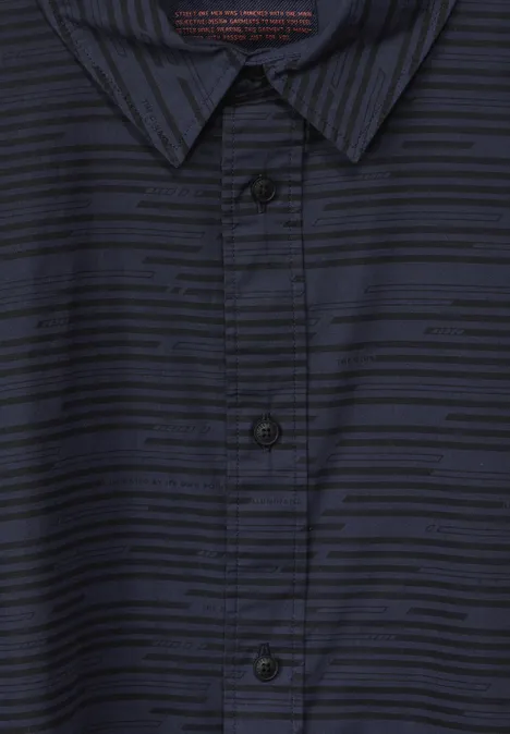 Chemise garment dye eclipse blue
