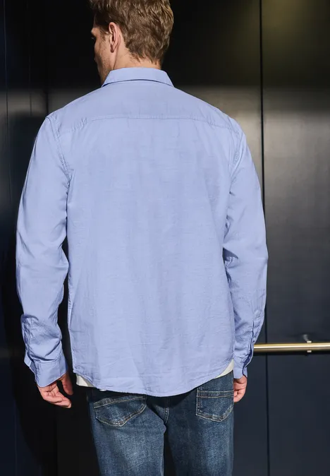 Oxford overhemd shirt blue