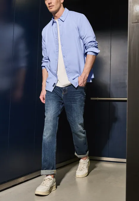 Oxford overhemd shirt blue