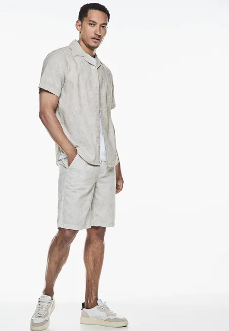 Chemise avec imprimé Resort beach stone