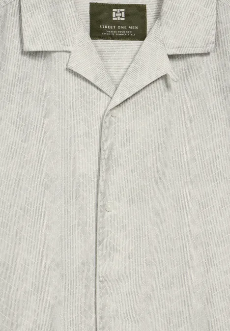Chemise avec imprimé Resort beach stone