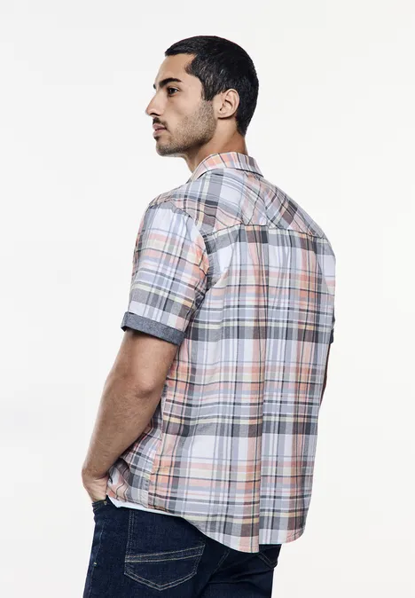Chemise à carreaux summer red