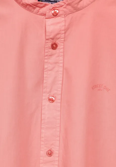 Chemise en popeline summer red