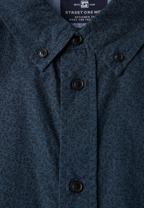 Chemise imprimée infinite blue
