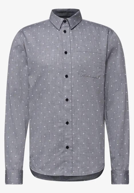 Chemise Herringbone à motifs null