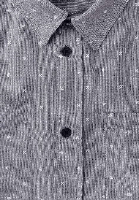 Chemise Herringbone à motifs null