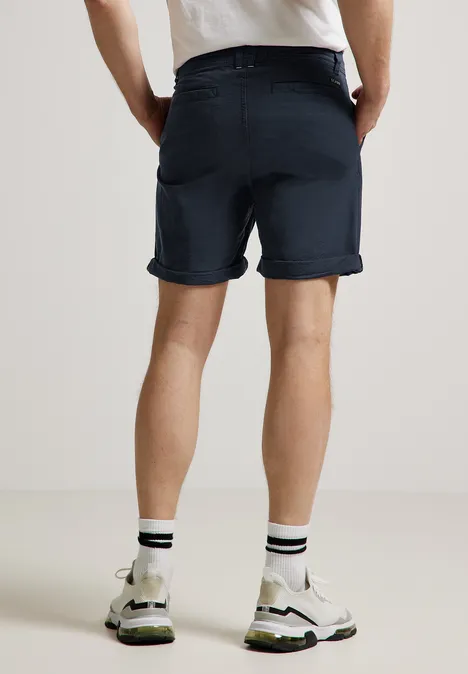 Regular Fit Chinoshorts deep sea blue