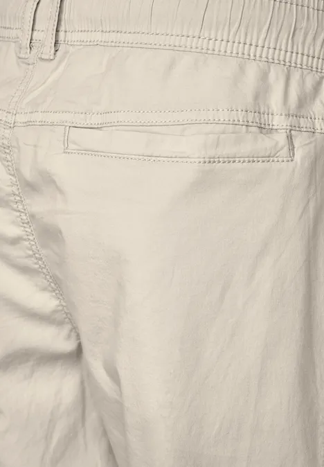 Short cargo coupe décontractée light sand beige