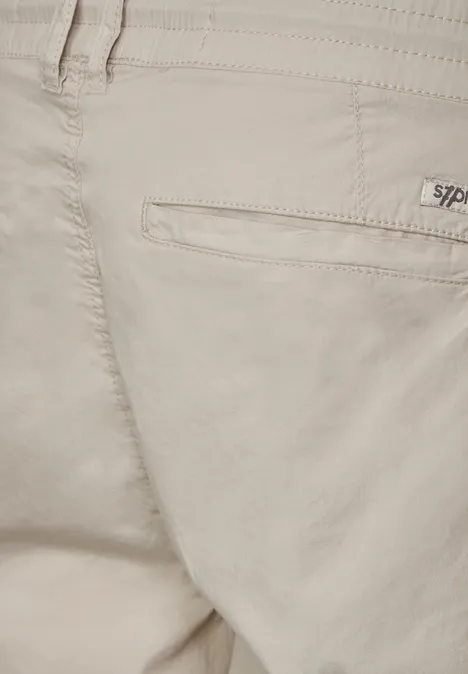 Relaxed Fit Chinoshorts light sand beige
