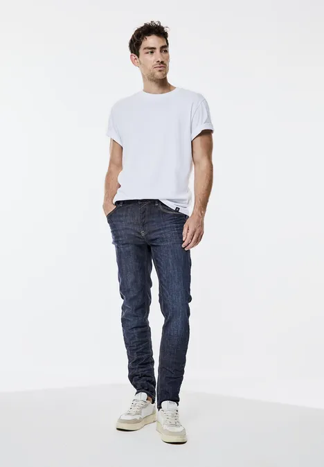 Slim Fit rinsed Jeans dark blue rinsed wash