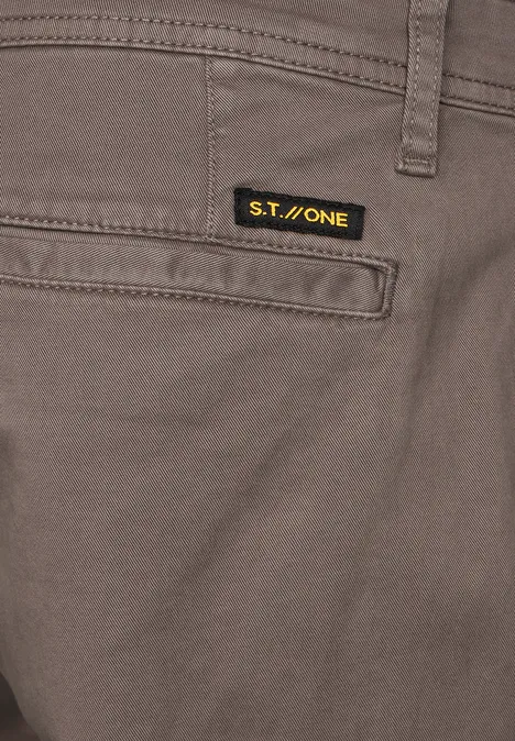 Comfort Chino dark dull sand