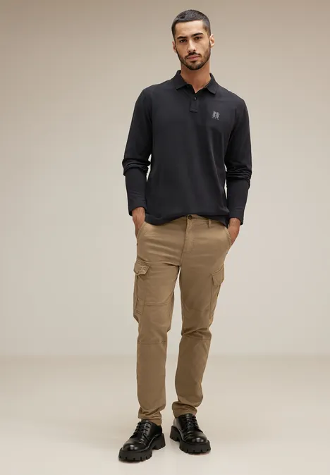 Regular Fit Cargohose urban brown
