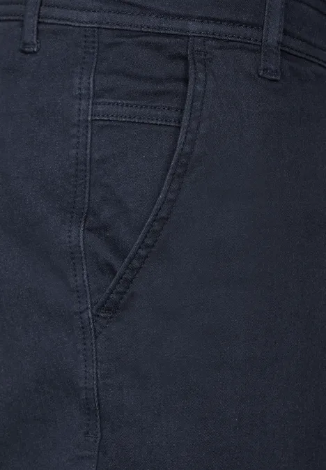 Washed Chino dark dust blue
