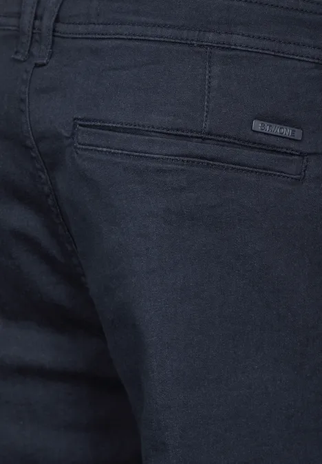 Washed Chino dark dust blue
