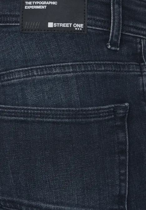 Jean coupe skinny dark blue wash