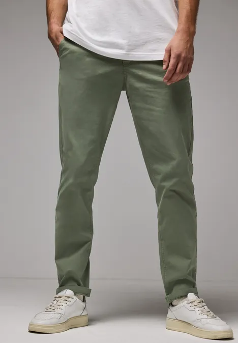 Sommer Chino mud green
