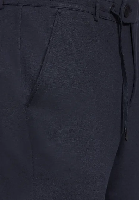 Slim Fit Chino Hose deep blue