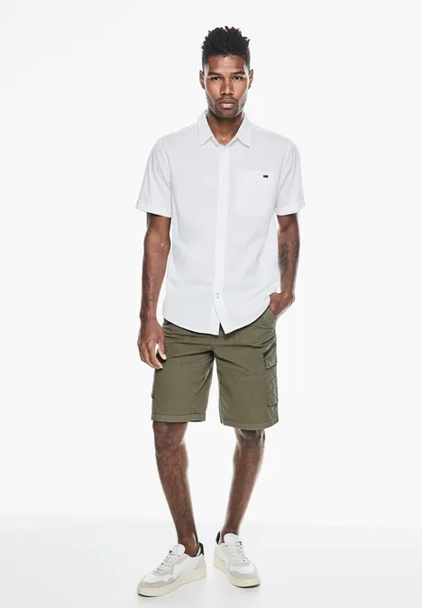 Rippstop Cargo Shorts classic olive green