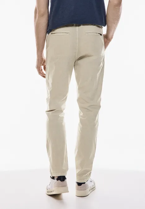 Chino léger en coton sandy shore