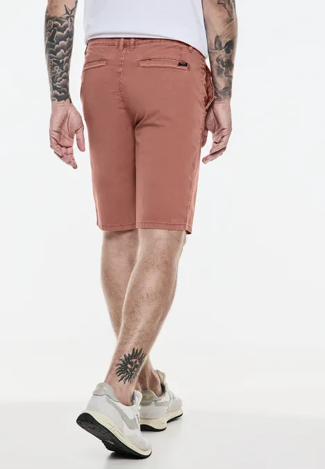 Chino Shorts Relaxed Fit smoky red