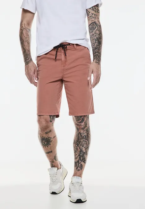 Chino Shorts Relaxed Fit smoky red