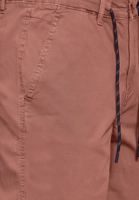 Chino Shorts Relaxed Fit smoky red