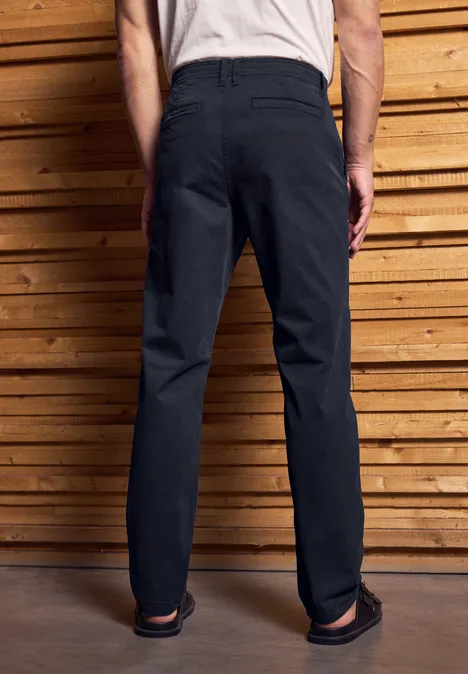 Klassieke chino night blue