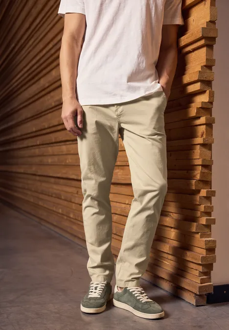 Klassieke chino sandstone beige