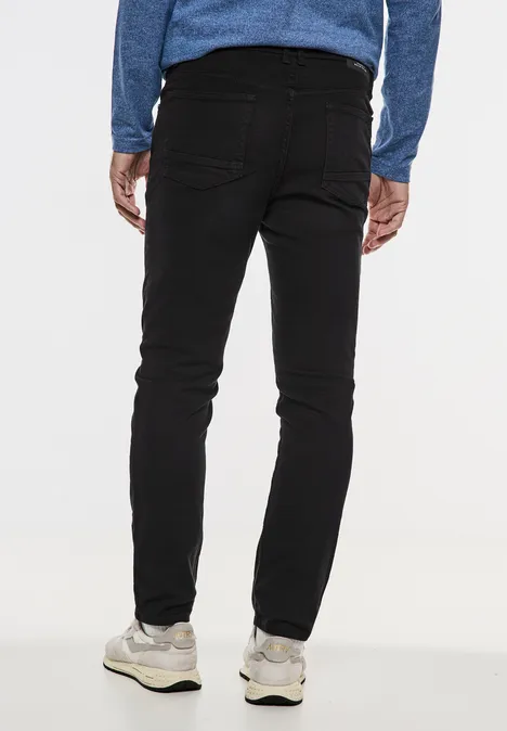 Pantalon structuré Black