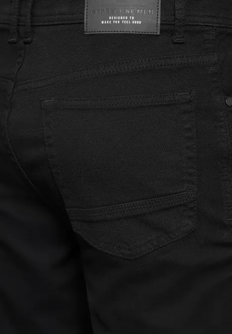 Pantalon structuré Black