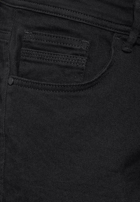 Jeansy o kroju Regular Fit clean black