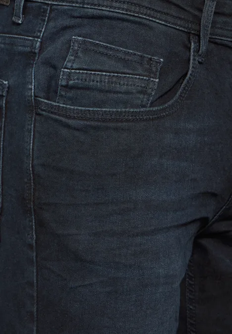 Jeans à la coupe skinny blue overdyed black