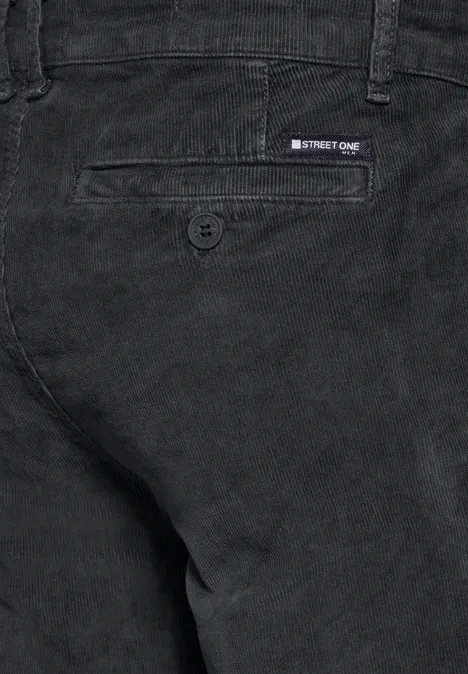 Koord chino graphite grey